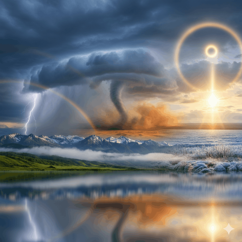 Diverse Wetterphänomene 10 Wetterphänomene, die die Menschheit erstaunen lassen